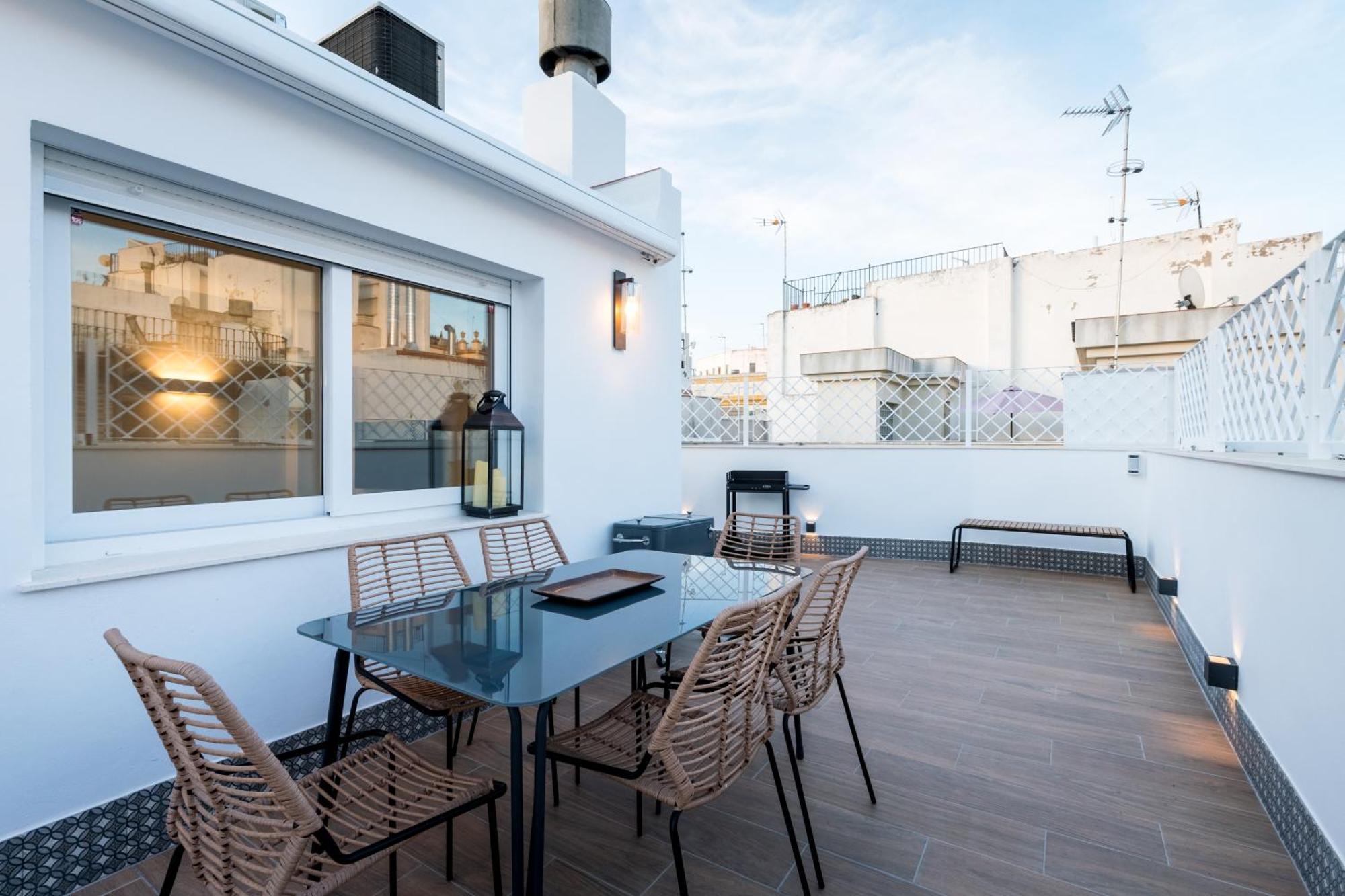 Duplex De Lujo Junto A La Catedral Terraza Privada Con Vistas A La Giralda *