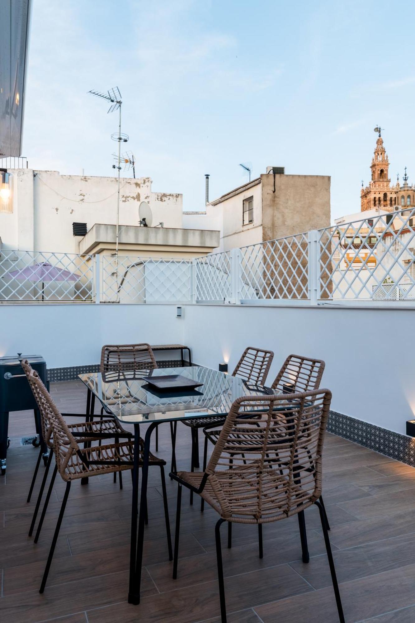 Appartement Duplex De Lujo Junto A La Catedral Terraza Privada Con Vistas A La Giralda