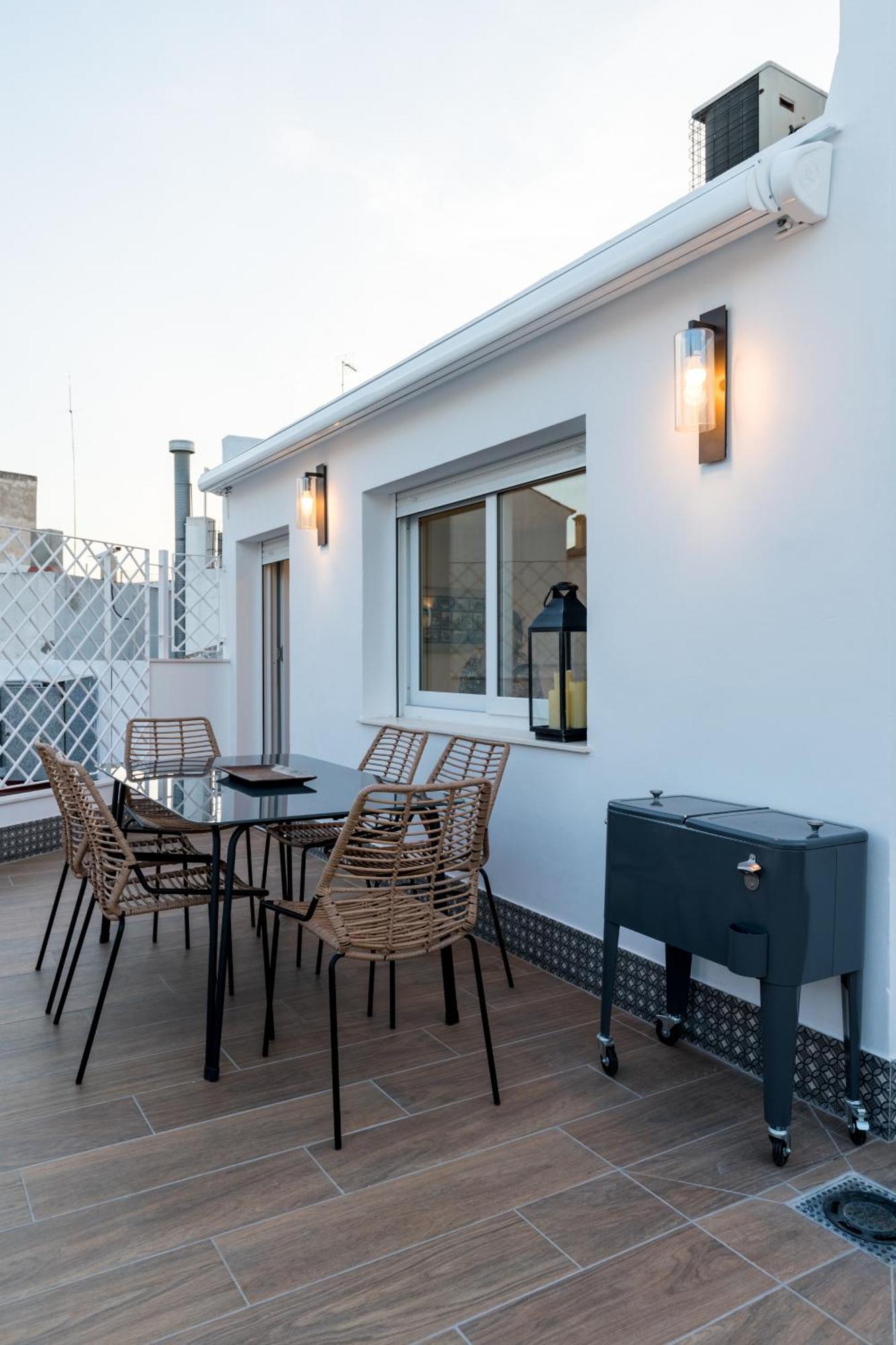 Duplex De Lujo Junto A La Catedral Terraza Privada Con Vistas A La Giralda Appartement Séville